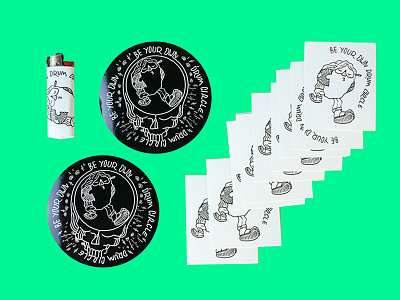 Drum Circle Sticker Pack