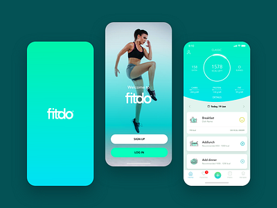 Fitdo Diet Food Tracker App