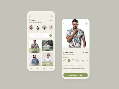 Mens Fashion Store App