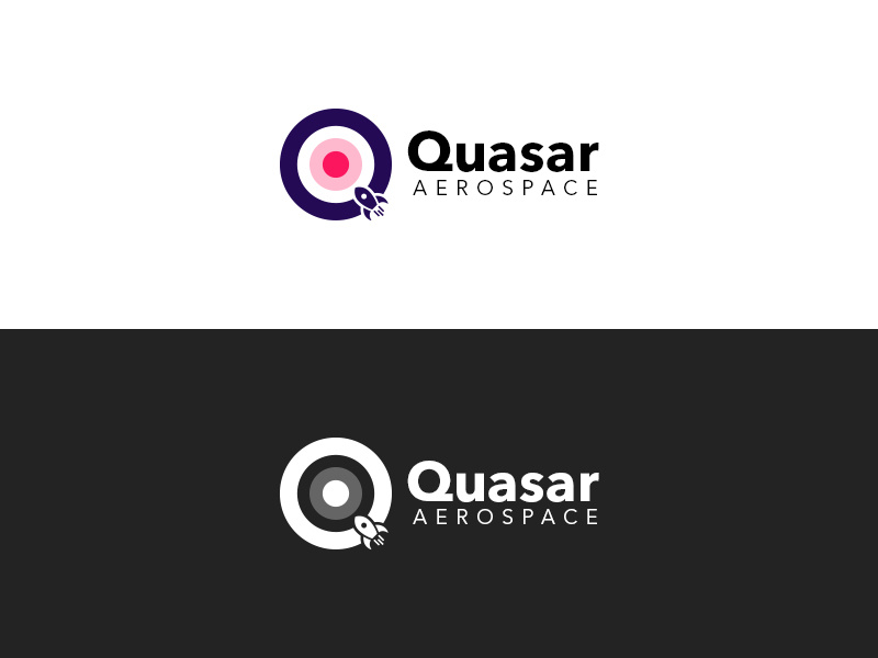 Quasar Aerospace Logo - Daily Logo #1 logo design aerospace daily logo quasar