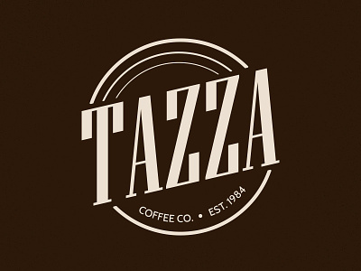 Tazza Coffee - Daily Logo #6 challenge coffee daily logo tazza