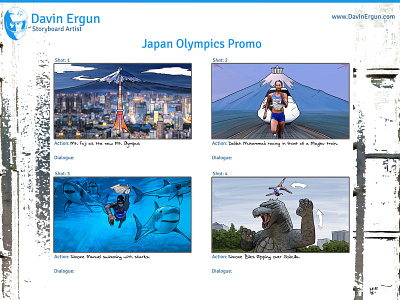 DavinErgun JapanOlympicsPromo Portfolio Page01 V01