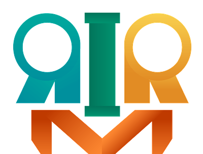 RIRM branding design design art icon illustration logo minimal typography vector