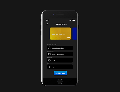 Credit Card Checkout - Daily UI 002 app dailyui mobile app design mobile ui ui ui design ux