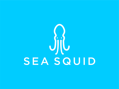 SEA SQUID LOGO designs logo seafood squidward