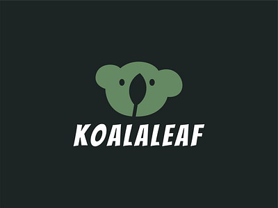 koala leaf branding koala leaf leaf logo nature