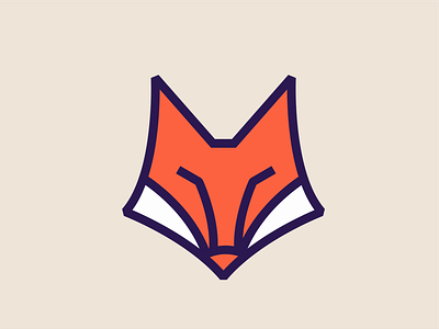fox logo branding fox lineart logo monoline