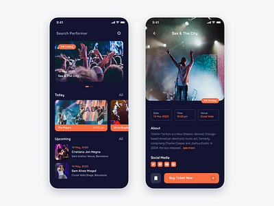 Music Concert App