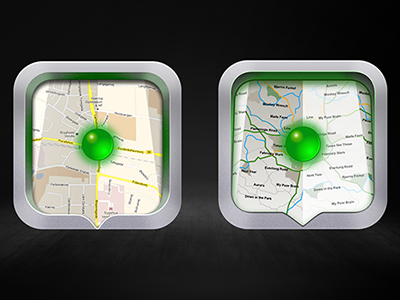 iBeThere app icon app icon iphone location map