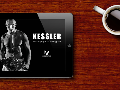 Kessler iPad Teaser app book coffee ipad wood