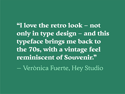 A review of Avona Serif