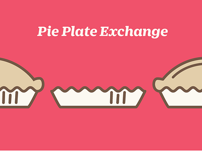 Pie Plate Exchange icon pie pie plate red system