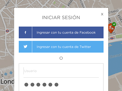 Login Barrios Activos barrios activos login password register sing in ui user ux web