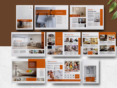 Printable Interior Designer Brochure Template brochure template indd instant download multipurpose multipurpose brochure