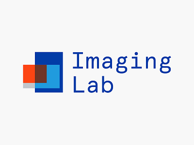 Imaging Lab – Logo branding identity lockup logo logo design logotype mark minimal modern print typography