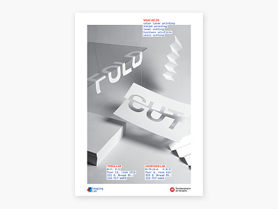 Fold / Cut – Poster