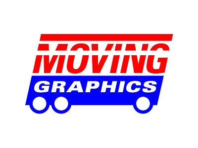 Moving Graphics Logo branding design logo logo design mark minimal modern typography