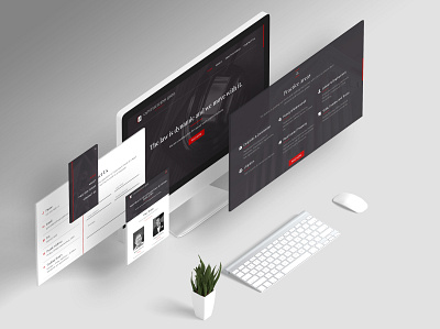 Oosthuizens Attorneys branding design graphic design law law firm minimal web web design web development website