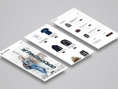 Varkhart Web Design brand identity branding design fashion minimal online store ui ux web design web development website