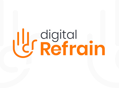 Digital Refrain - Logo Design adobe illustrator adobe photoshop brand design brand identity branding digital refrain illustration logo logo concept logo design logodesign logos logotype vector wilson designs