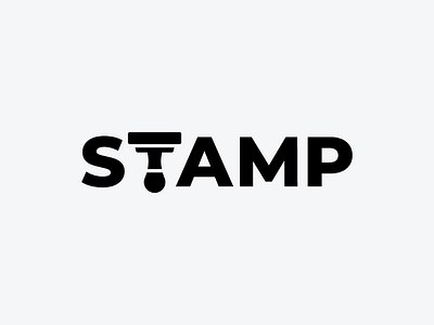 Stamp art brand branding icon logo logo design logodesign logotype mark minimal monogram symbol wordmark