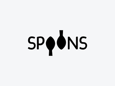 Spoons art brand branding icon logo logo design logodesign logotype mark minimal monogram symbol wordmark