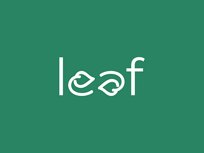 Leaf art brand branding icon leaf logo logo design logodesign logotype mark minimal monogram nature symbol wordmark