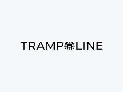 Trampoline art brand branding icon logo logo design logodesign logotype mark minimal monogram symbol trampoline wordmark