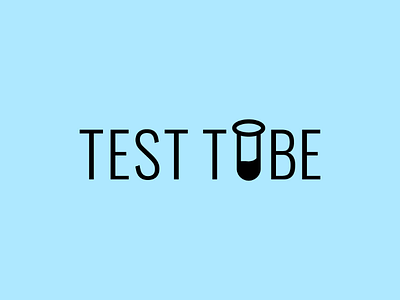 Test tube art brand branding experiment icon lab logo logo design logodesign logotype mark minimal monogram science symbol test tube wordmark