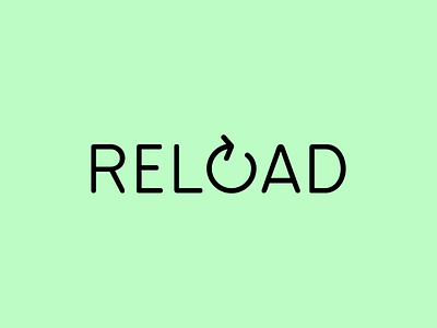 Reload art brand branding icon logo logo design logodesign logotype mark minimal monogram reload symbol wordmark