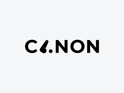 Canon action art brand branding canon icon logo logo design logodesign logotype mark military minimal monogram symbol war wordmark