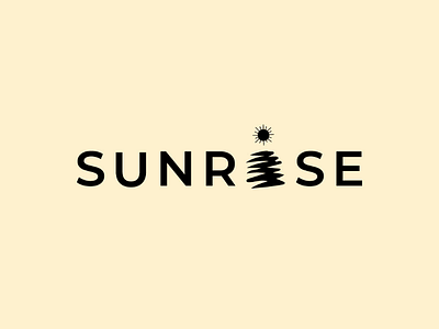 Sunrise art brand branding icon logo logo design logodesign logotype mark minimal monogram scenery sunrise sunset symbol wordmark