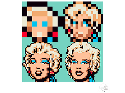 NeoPop Marilyn Monroe