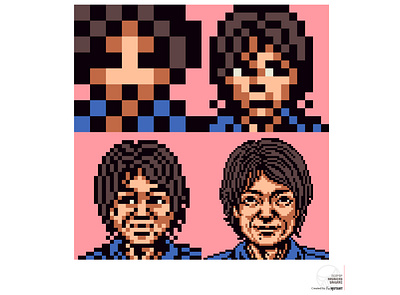 NeoPop Masahiro Sakurai 80s 90s design graphic design illustration logo nft photoshop pixel ui