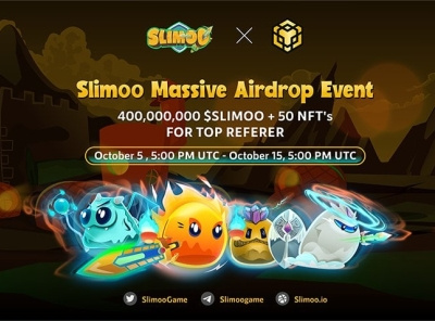 Slimoo Airdrop Ad animation graphic design logo