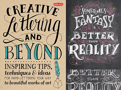 Creative Lettering & Beyond book chalk chalk lettering hand lettering lettering play process work