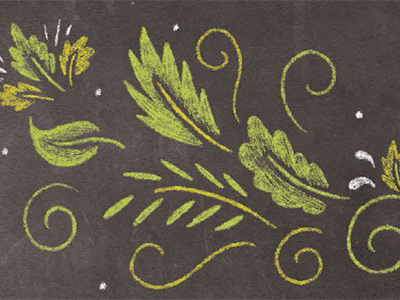 Salad chalk chalk lettering chalk letters graphic design hand lettering handmade illo illustration ink lettering pencil stamp
