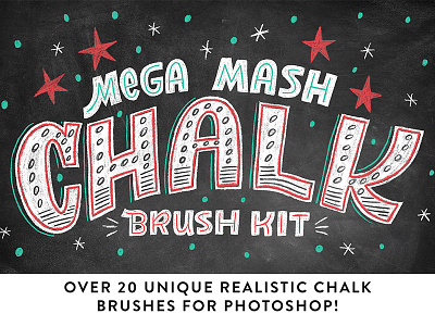 Mega Mash Chalk Brush Kit