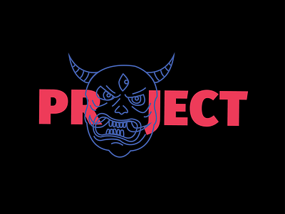 PRXJECT Logo branding design digital illustration graphic design illustration logo typography