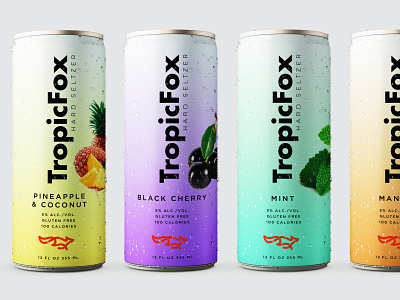 Hard Seltzer packaging design