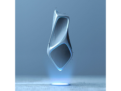 LightSculpture 3d art design illustration scifi