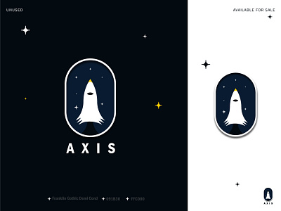 Axis : daily logo challenge #1 3d logo app logo axis branding design dailylogochallenge graphic design logo logo branding rocket logo unique logo vector