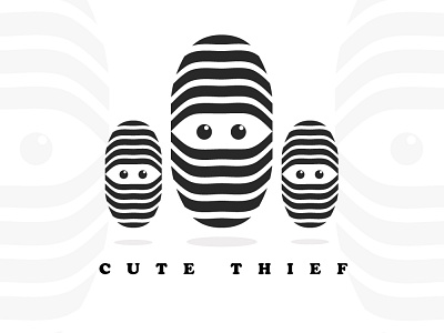 Cute thief - Logo concept