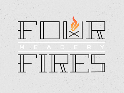 four fires initial idea booze camp fires flame four