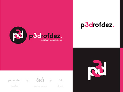 Branding and identity of Pedro Fdez.