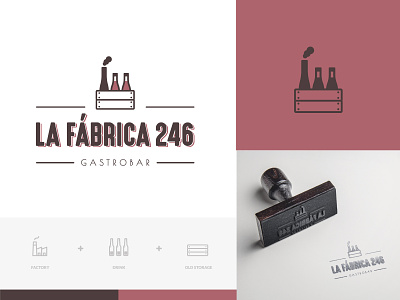 Branding of La Fábrica 246 branding branding agency branding and identity branding concept logo logodesigner logotype