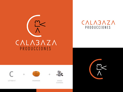 Branding of Calabaza Producciones branding branding agency branding and identity branding concept logo logodesigner logotype naming