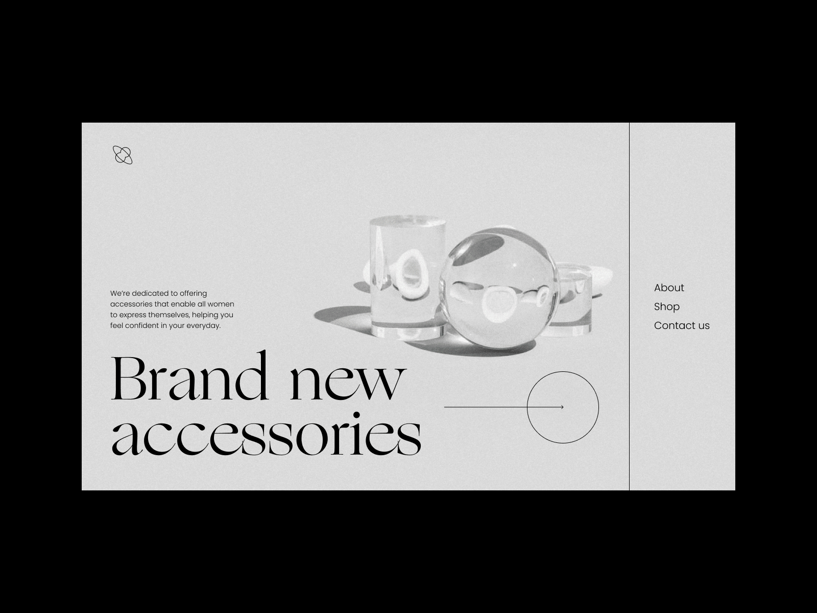 Accessories e-commerce website accessories animation beauty e commerce fashion gif interaction interface motion ui video web website