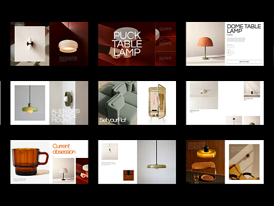 Lamps & Tableware shop | E-commerce animation e-commerce furniture gif home decoration home supplies interaction interface shop tableware ui ux web website