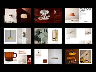 Lamps & Tableware shop | E-commerce animation e commerce furniture gif home decoration home supplies interaction interface shop tableware ui ux web website